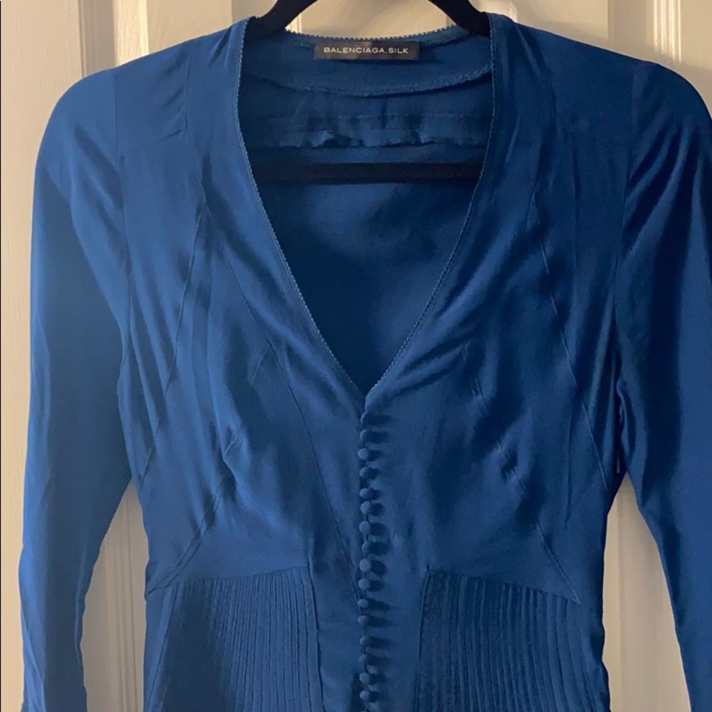 Balenciaga silk blouse